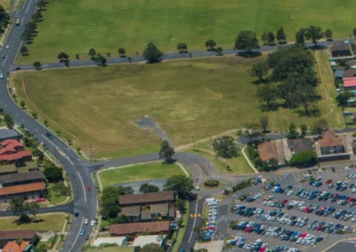 The Shoreline aerial